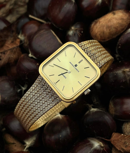 Universal Genève Venise Quartz Plaqué Or